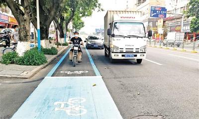 寶安創(chuàng)新施劃新型非機(jī)動(dòng)車道 合理分配路權(quán)，優(yōu)化城市道路空間